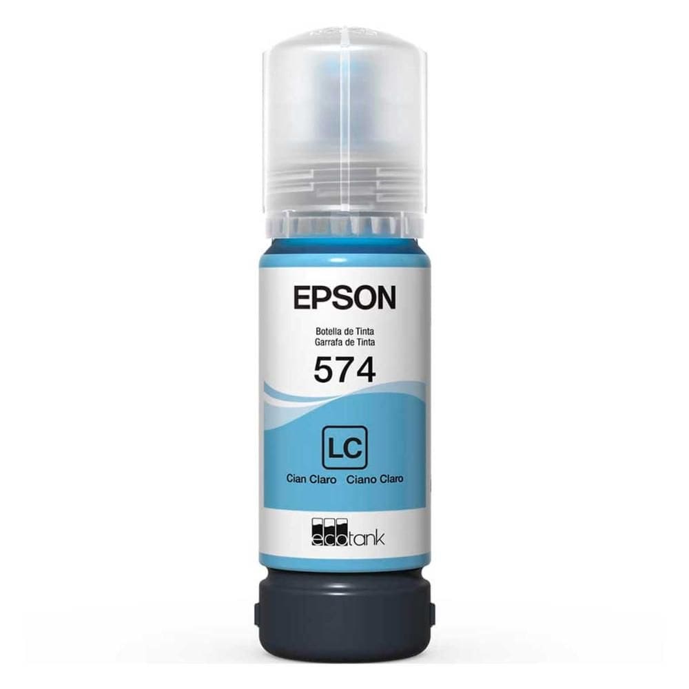 Refil de Tinta Epson T574520 - 70ml - Ciano Claro - Para Multifuncionais Epson - L8050/L18050/