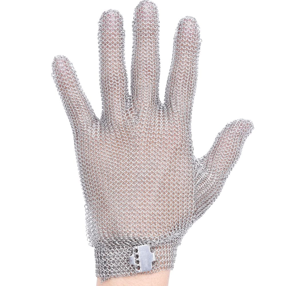 Luva resistente ao corte Caprihom Metal Mesh Chainmail (média)