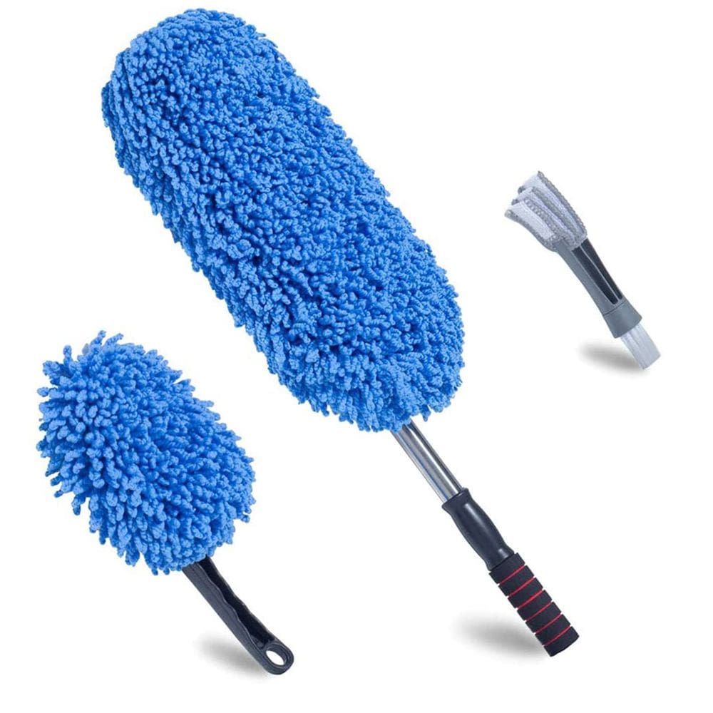 Exterior de microfibra Car Duster Loyakuu sem arranhões (pacote com 3)