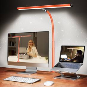 Lâmpada de mesa Airlonv LED para escritório e casa Stepless Dimming 10W