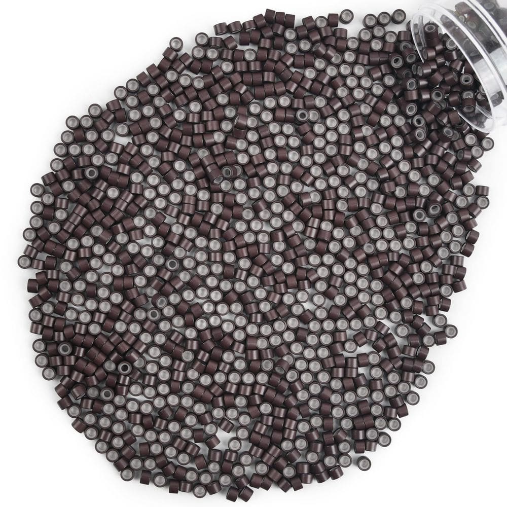 Micro anel de miçangas para extensões de cabelo Vlasy 1200 unidades de 4 mm