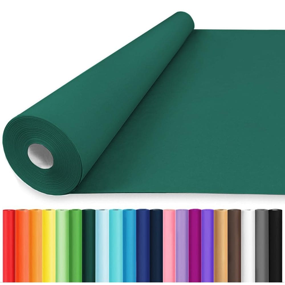 Papel de embrulho Vanhench Green 36cm x 2400cm (200m) Jumbo Roll