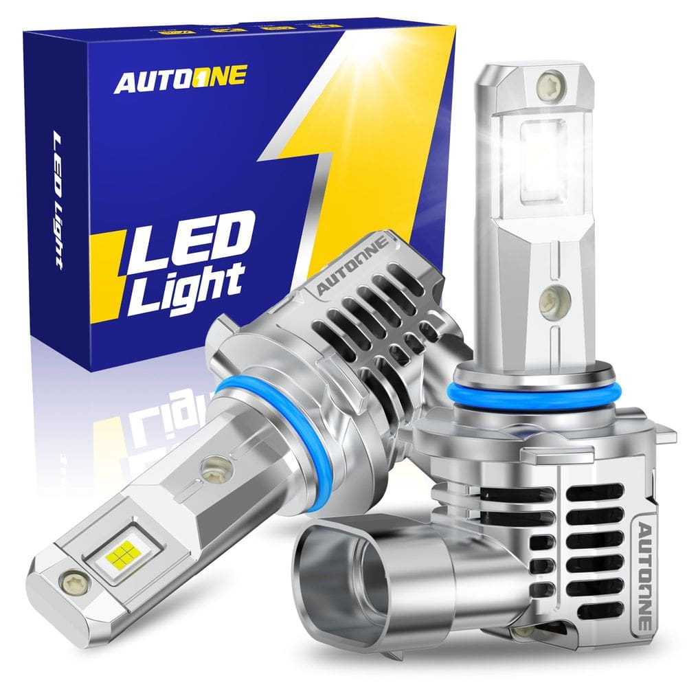Lâmpadas de neblina AUTOONE 9012 HIR2 22.000LM 6500K Pacote com 2