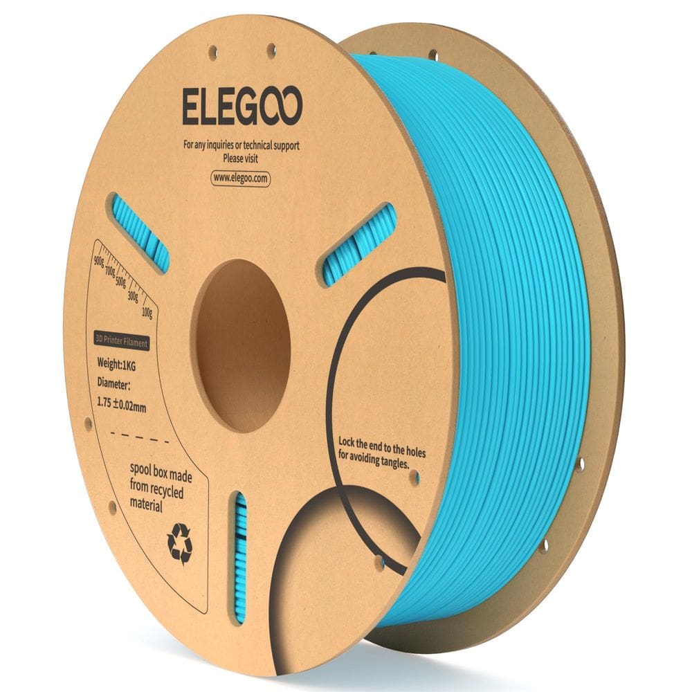Filamento de impressora 3D ELEGOO PLA 1,75 mm azul celeste 1 kg