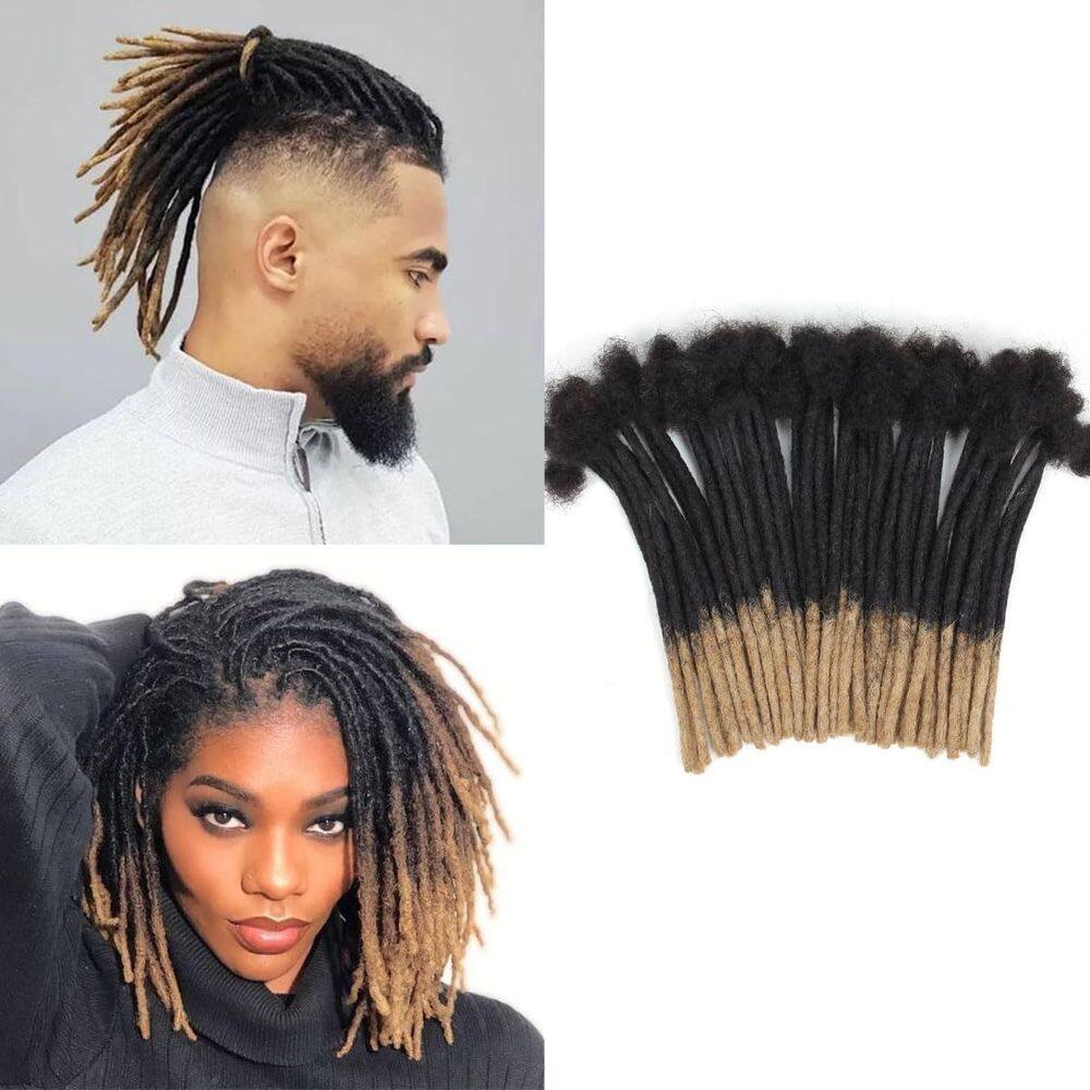 Dreadlock Extensions Vecago 50 Strands 0,4 cm de cabelo humano 1b/27