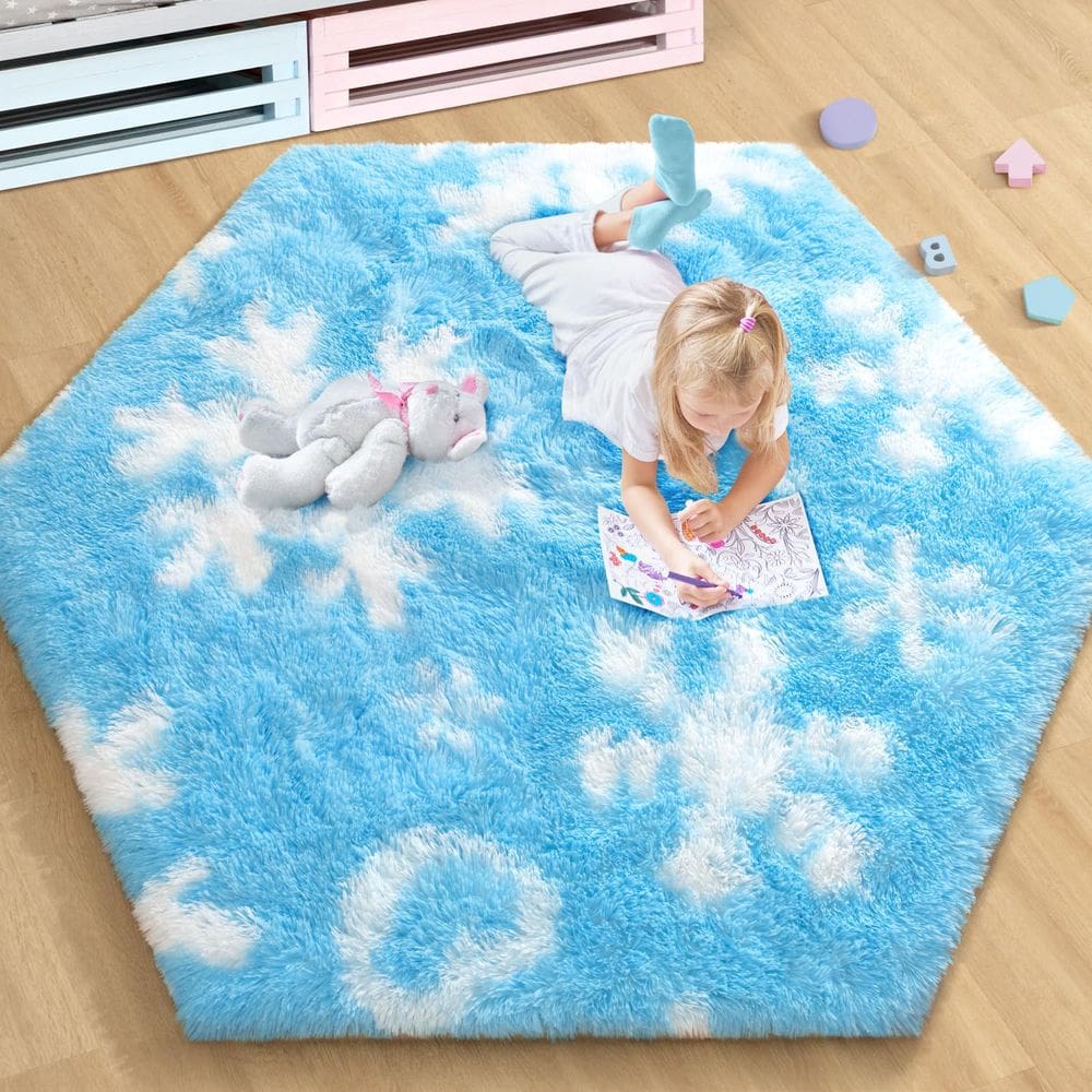 Tapete EVOIONOS Frozen Princess 120x140cm para quarto de meninas