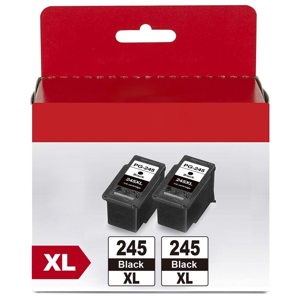 Cartucho de tinta para impressora WEKVA PG-245XL preto de alta capacidade