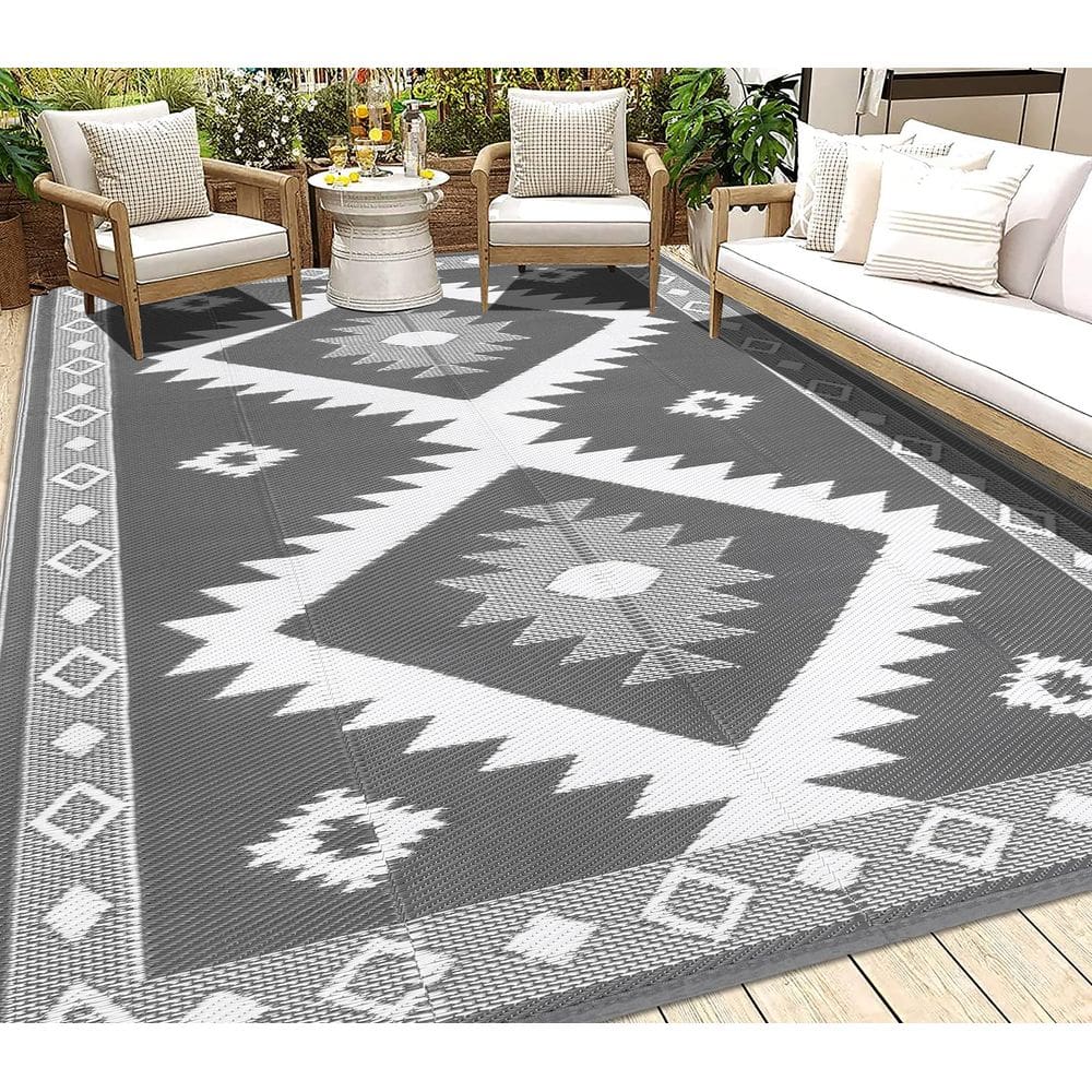 Tapete externo HEBE Waterproof 240x300cm para limpeza de pátios