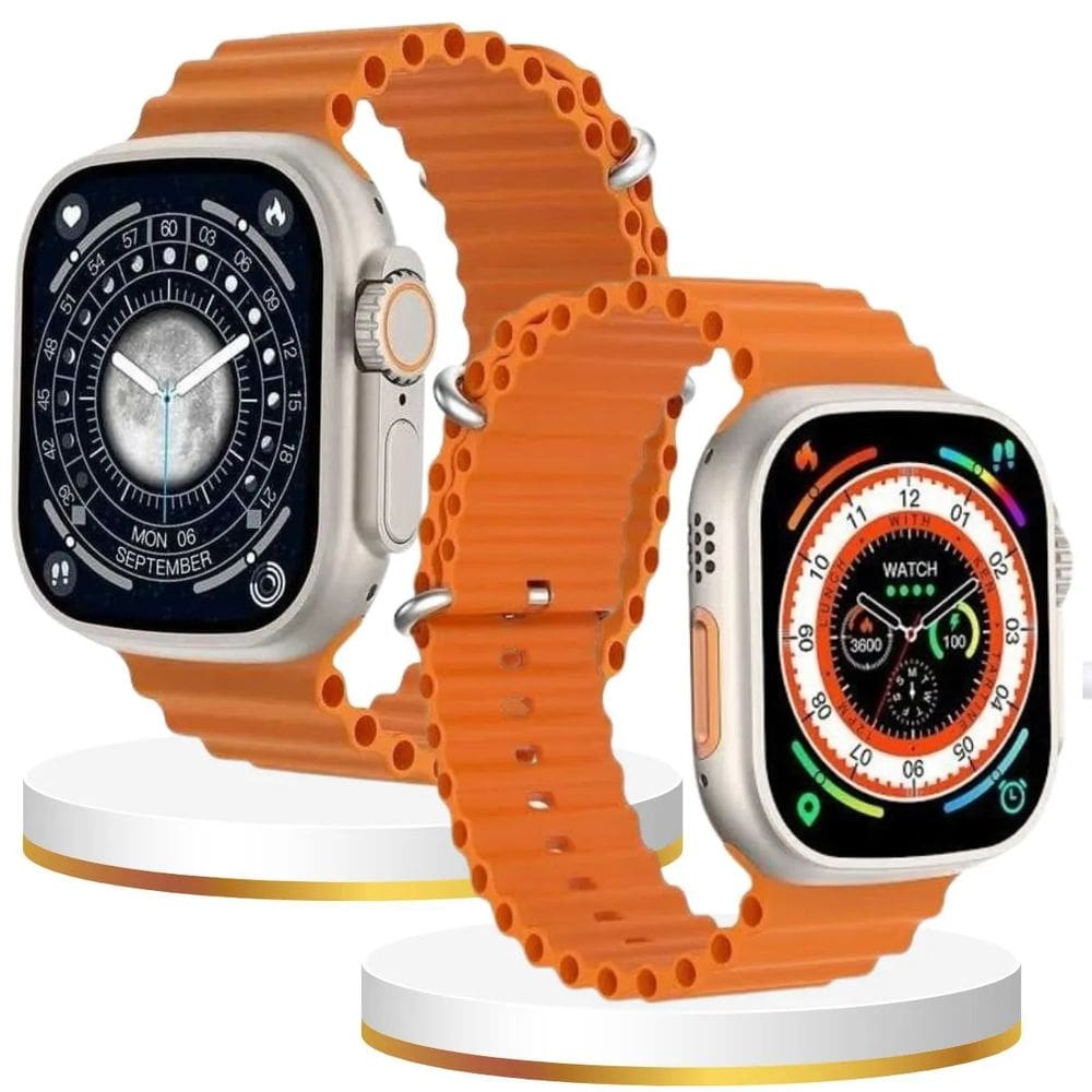 Relogio Smartwatch Inteligente S9 Laranja - Khostar