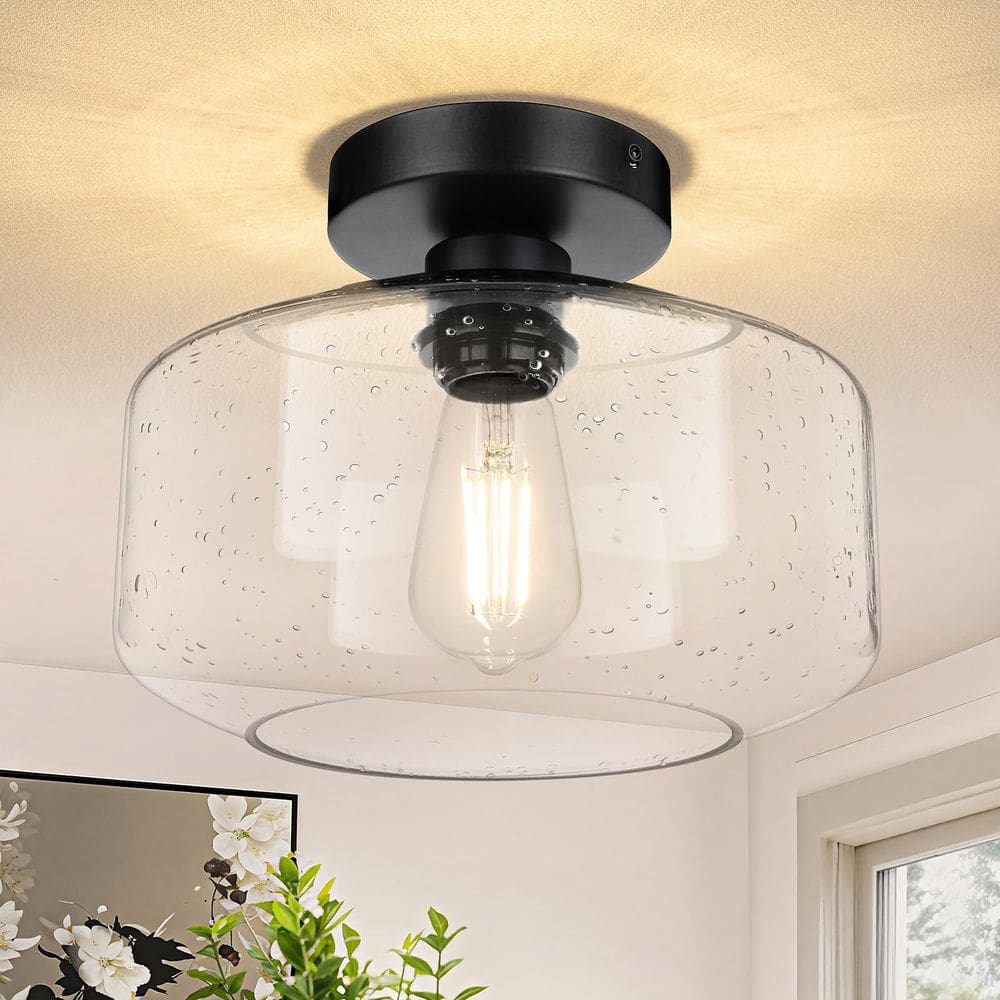 Luminária de teto SunRider Industrial Semi-Flush Mount G-Large