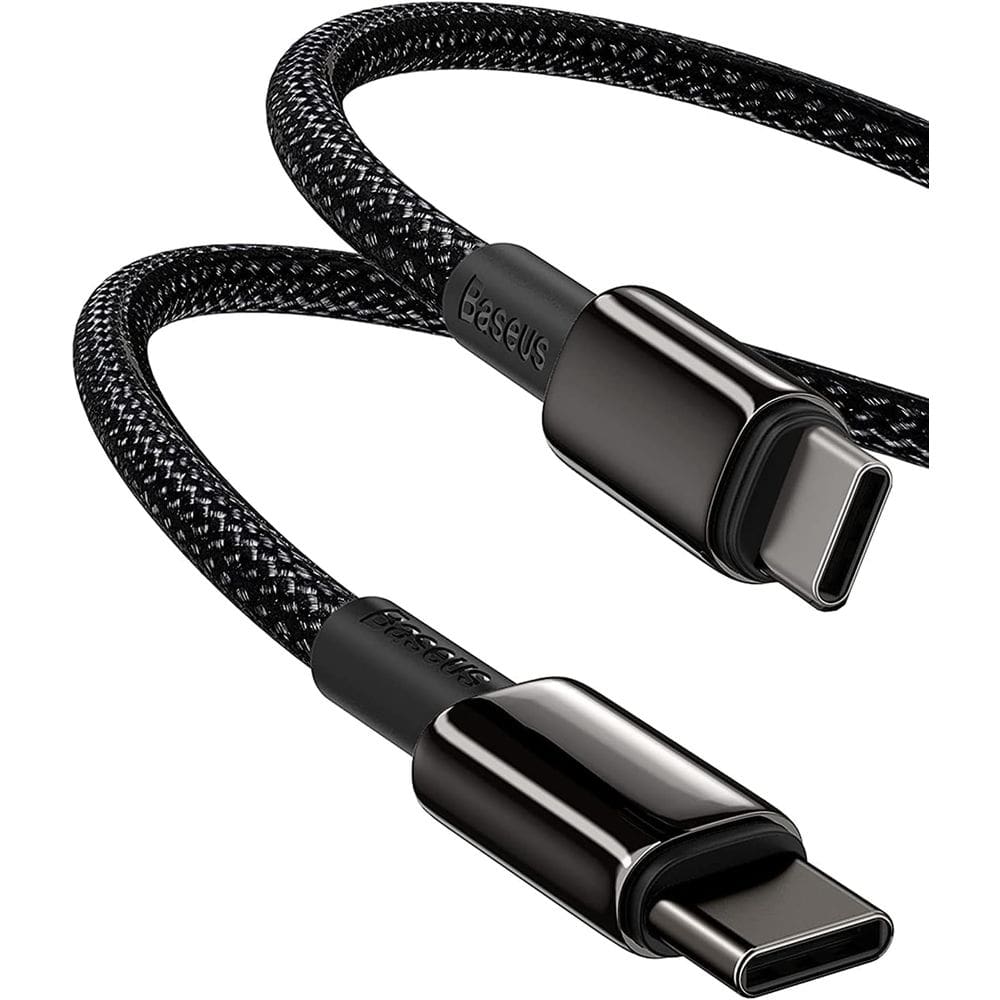 Cabo USB C Baseus 100W PD 5A QC 4.0 Carregamento rápido 3m