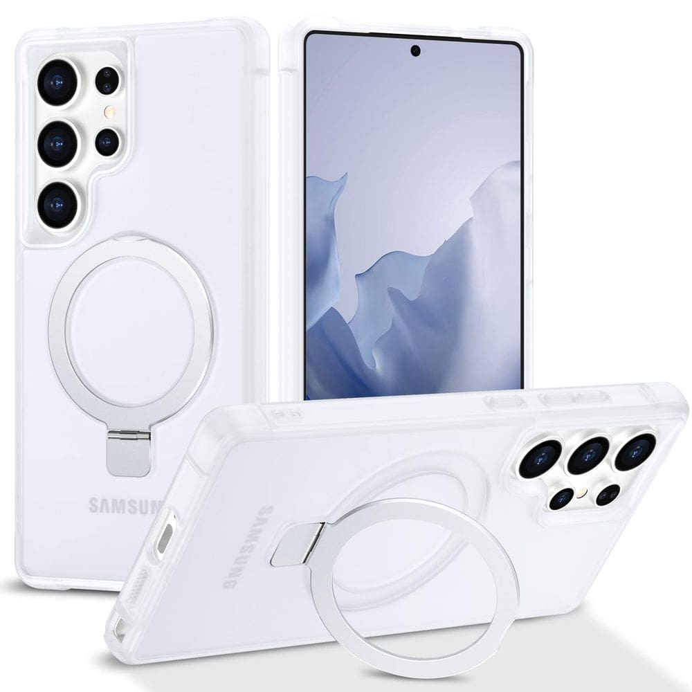 Capa de telefone PIXIU para Samsung Galaxy S25 Ultra com anel magnético
