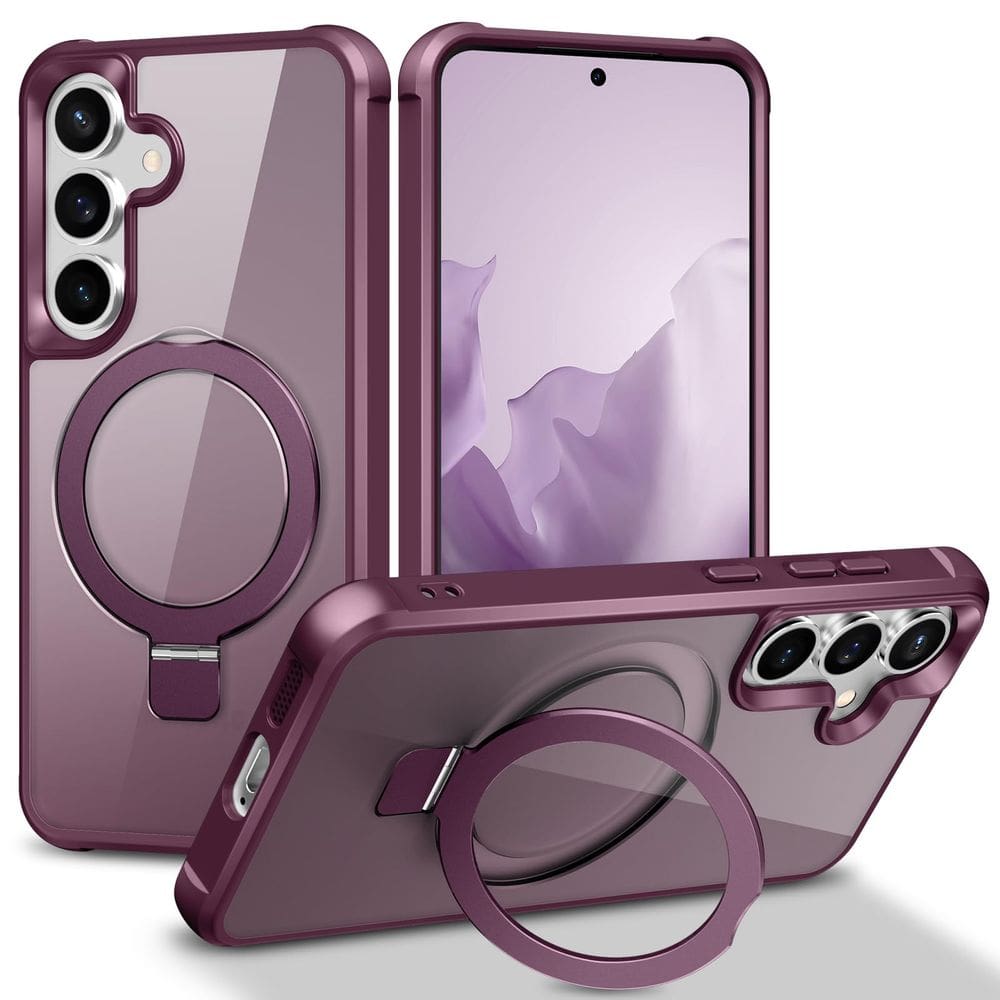 Capa de telefone PIXIU para Samsung Galaxy S25 Ultra Wine Red