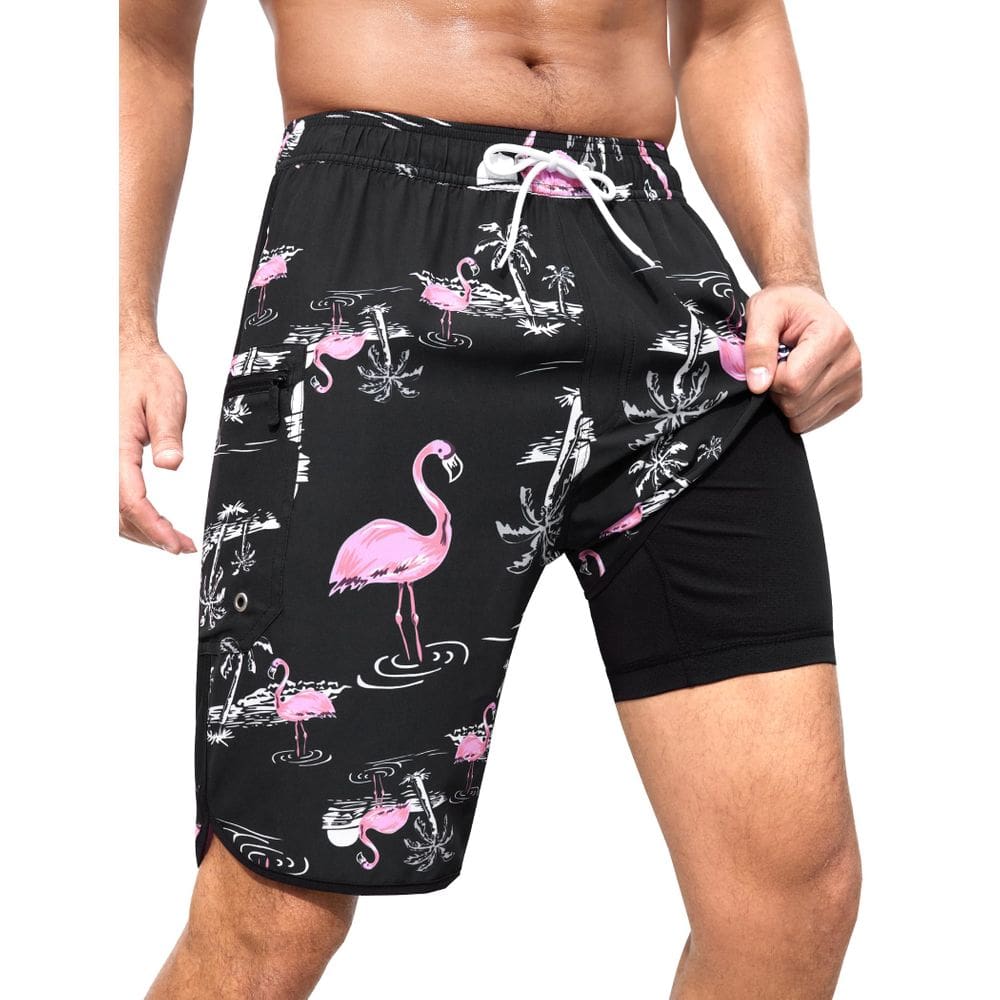 Calções de natação SILKWORLD Calções de natação Quick Dry para homens