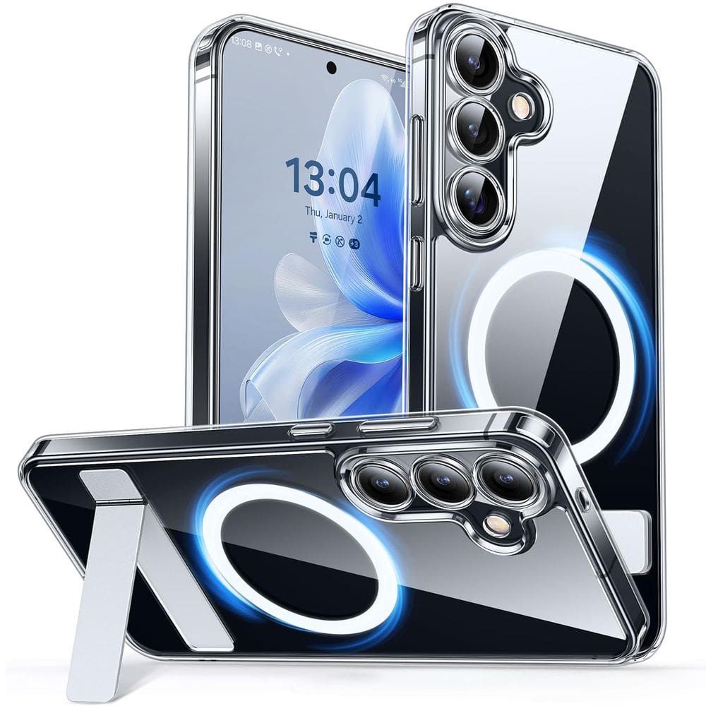 Capa de telefone CANSHN Strong Magnetic Stand Samsung Galaxy S25