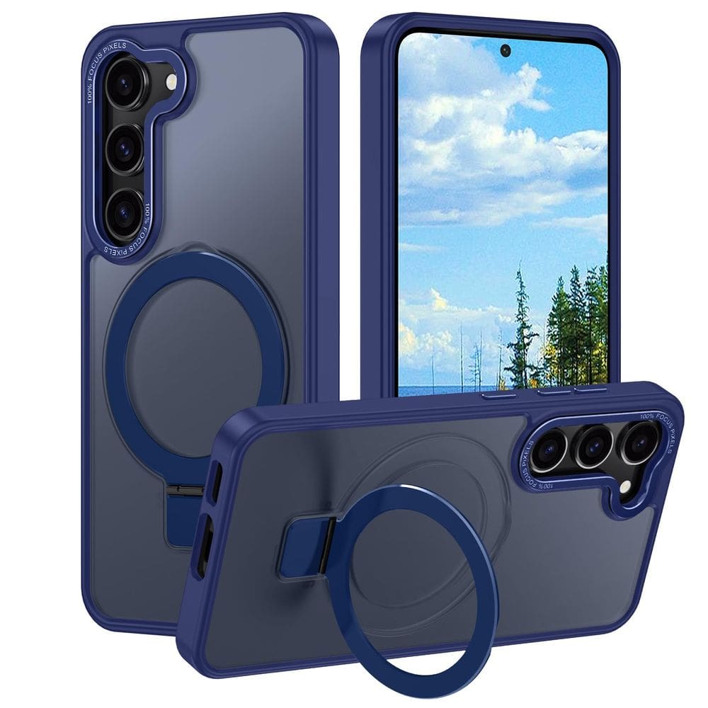 A capa de telefone tem para Samsung Galaxy S23 Plus azul marinho