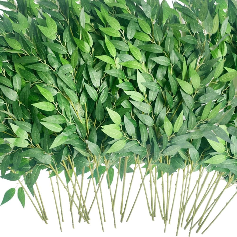 Hastes de vegetação artificial HUAHUA Italian Ruscus 40 unidades