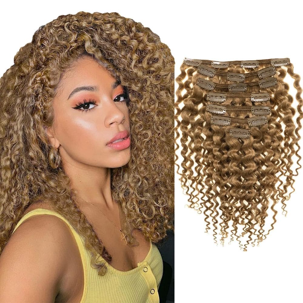 Extensões de cabelo Lacer Real Human Hair Jerry Curly 45cm