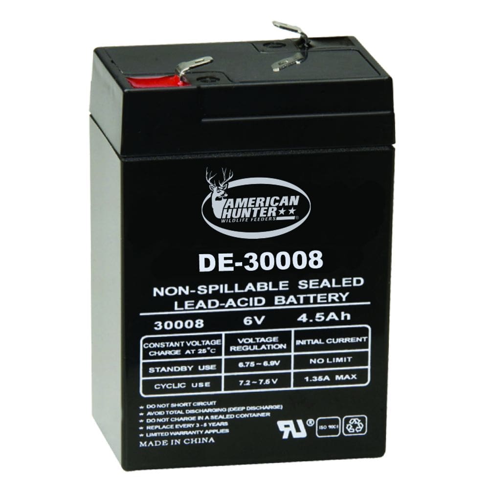 Bateria Recarregável American Hunter 6V 4.5Ah