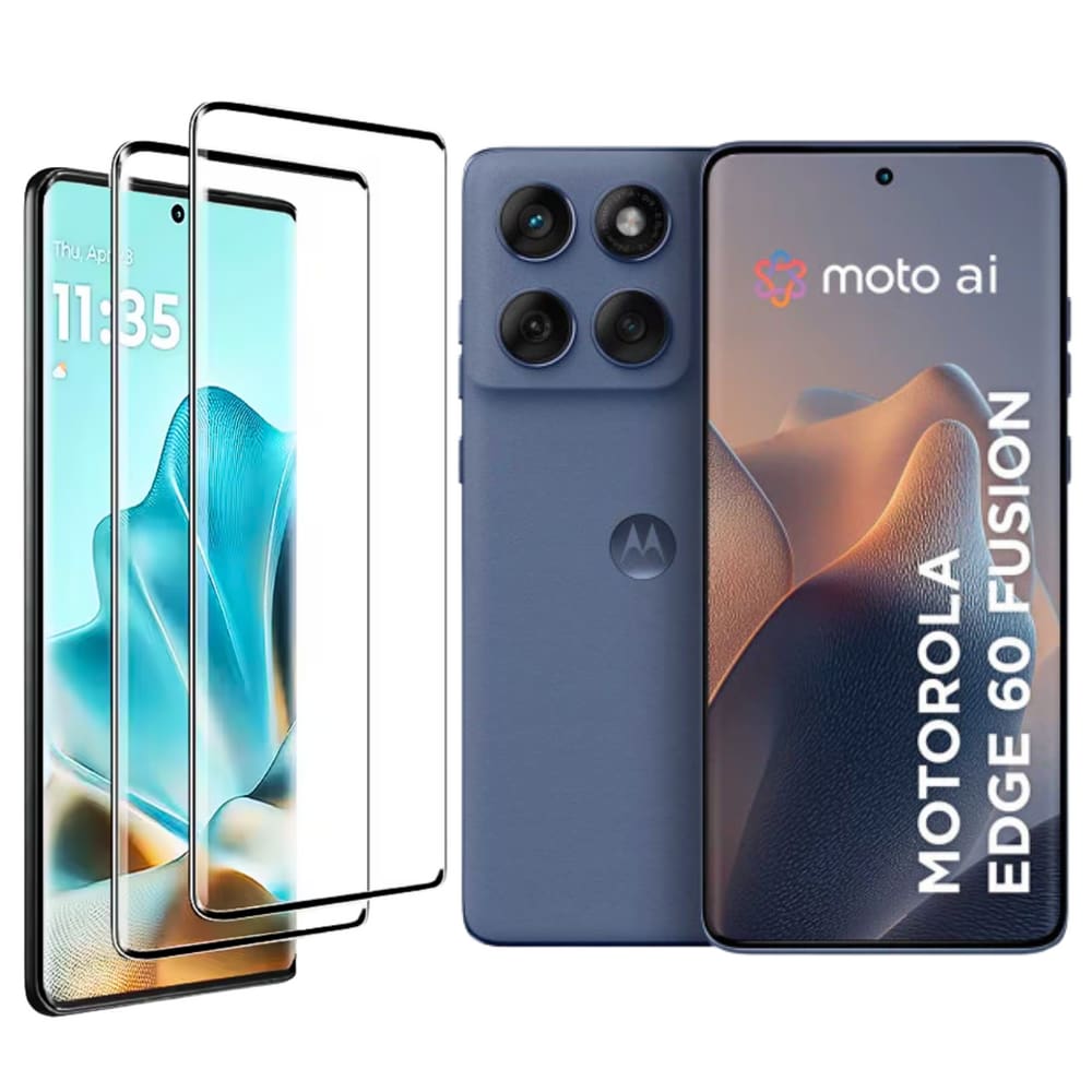 Pelicula Para Edge 60 Fusion Hidrogel Flexível 2 Unidades