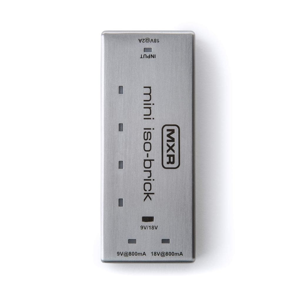 Fonte de alimentação: pedal de efeitos de guitarra MXR Mini Iso-Brick