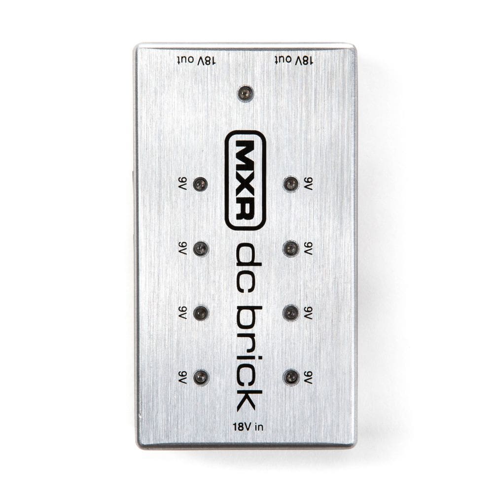 Fonte de alimentação de pedal MXR DC Brick M237 para 10 pedais