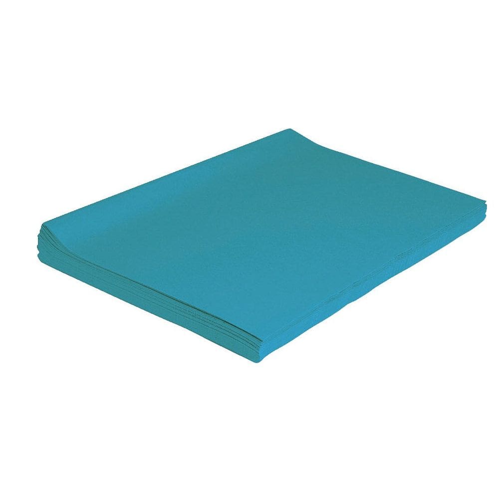 Papel de seda para sangramento Spectra Deluxe Azure Blue 20x30cm, pacote com 24