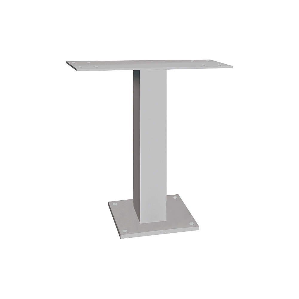 Pedestal para armários de celular montados na superfície de 6 e 7 portas Salsbury Industries Aluminium