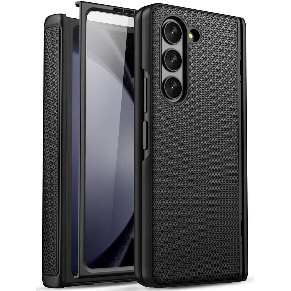 Capa de telefone SIXBOX para Samsung Galaxy Z Fold 5 com protetor de tela