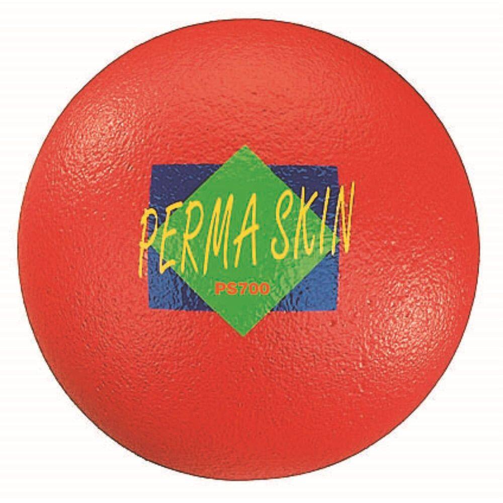 Bola de espuma Martin Sports Perma-Skin, 7 cm de diâmetro, vermelha