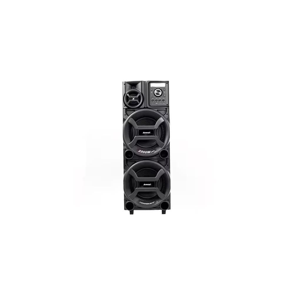 Caixa de Som Amplificada Amvox ACA2201 Pesadão II 2200W