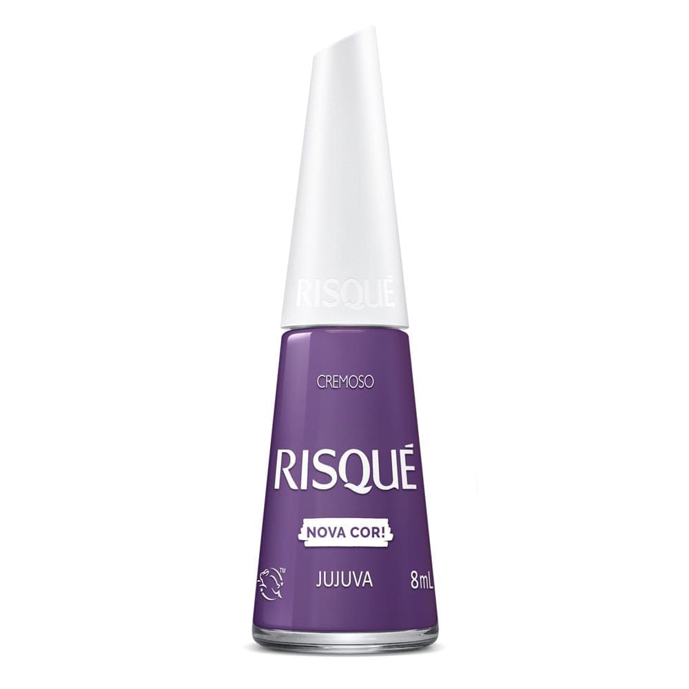 Esmalte Risqué Nova Cor Cremoso Cor Jujuva 8ml