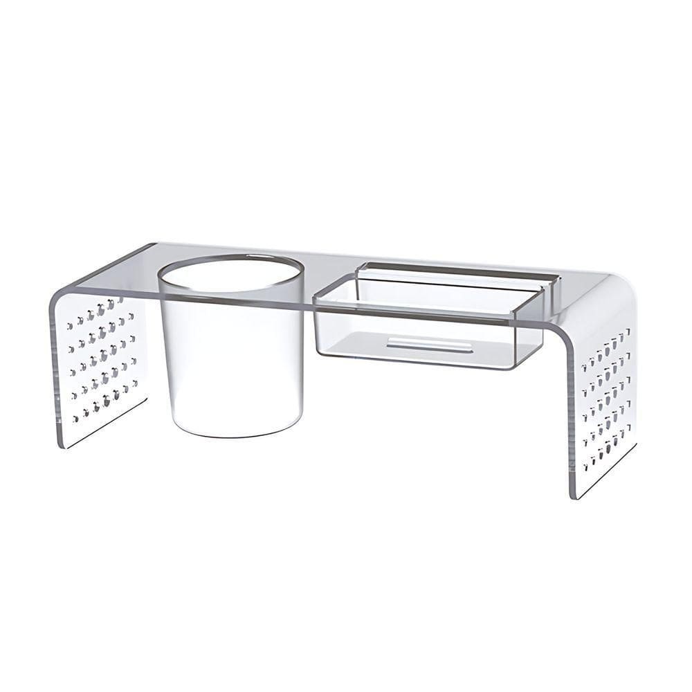 Organizador De Mesa Multi  Maxcril Cristal