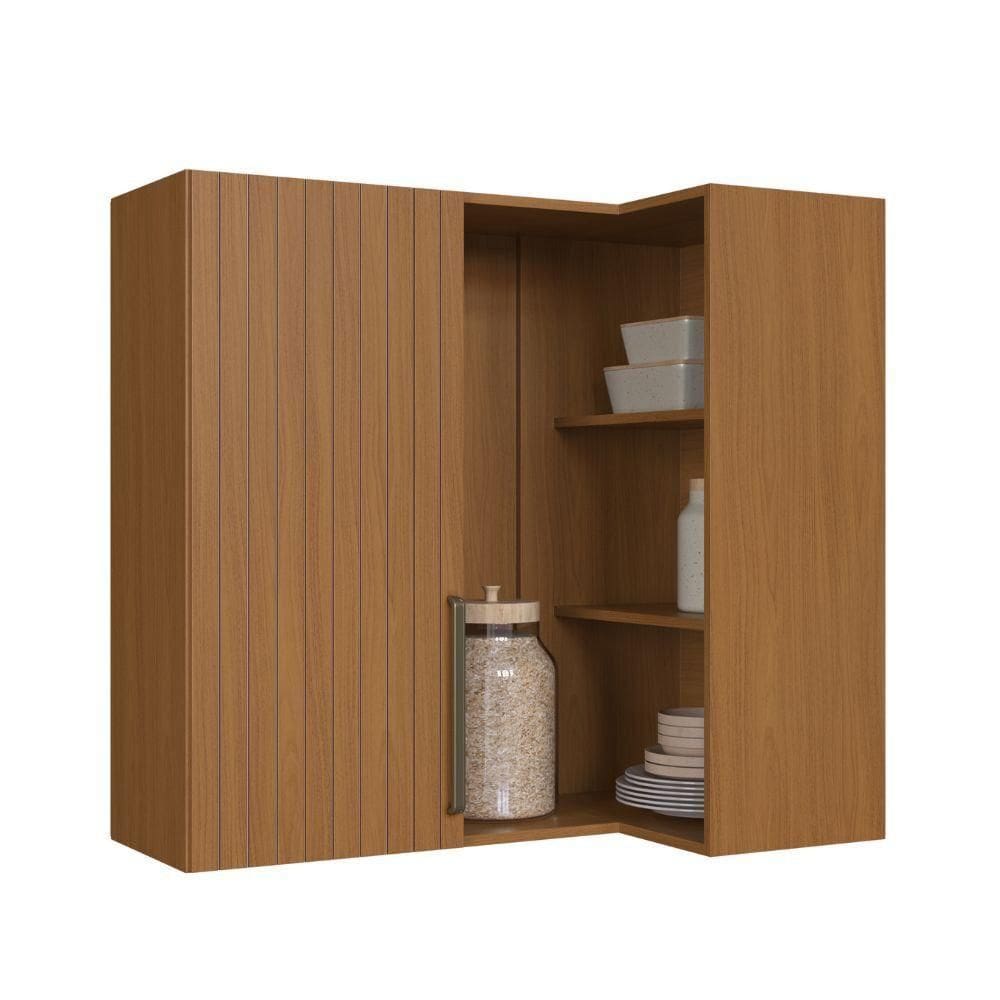 Armario Indekes Imperial Canto Reto 96cm Freijo