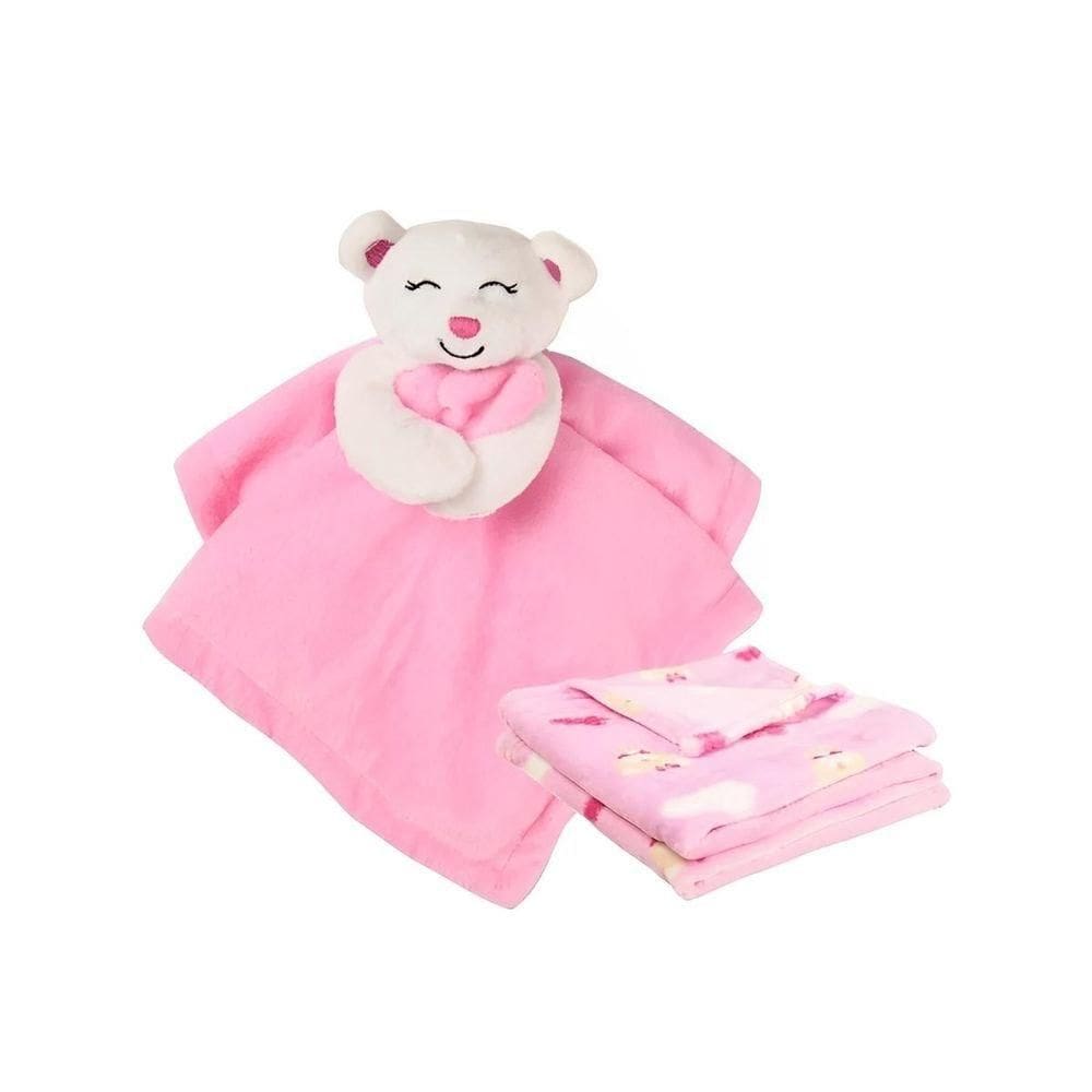 Manta Para Bebê Com Naninha é Hora De Nanar Menina - Unik