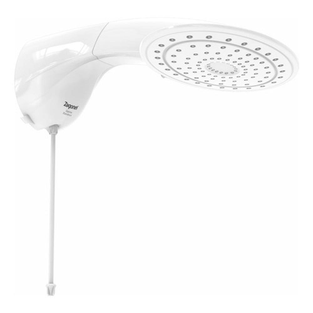Ducha Eletronica 7700w 220v Branco Zagonel Optima