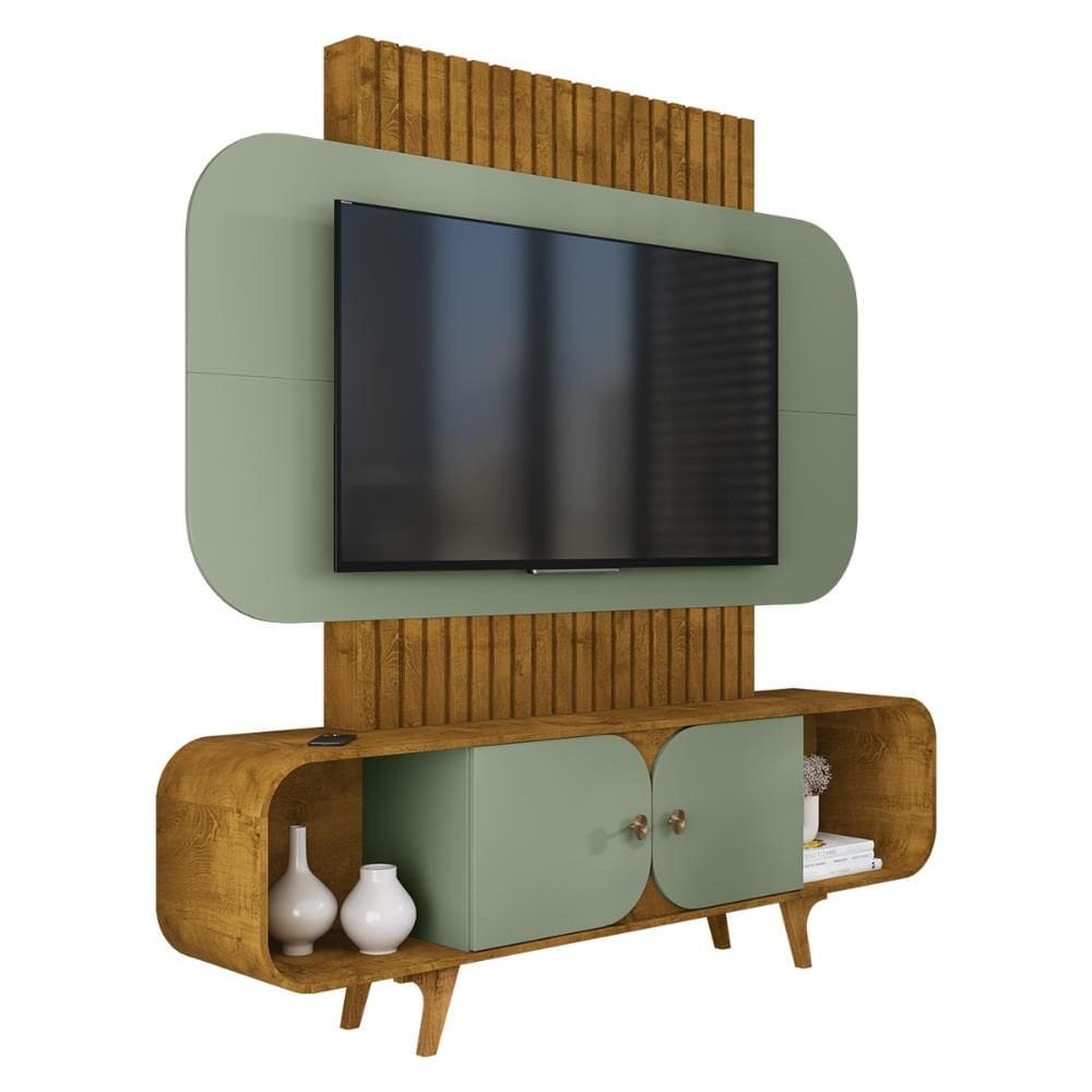 Home Estante Rack Embau Para TV até 75 Polegadas