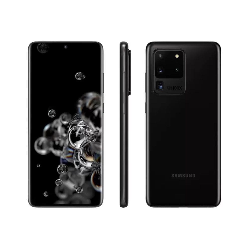 Usado: Samsung Galaxy S20 Ultra 4g 128GB Cosmic Black Muito Bom - Trocafone