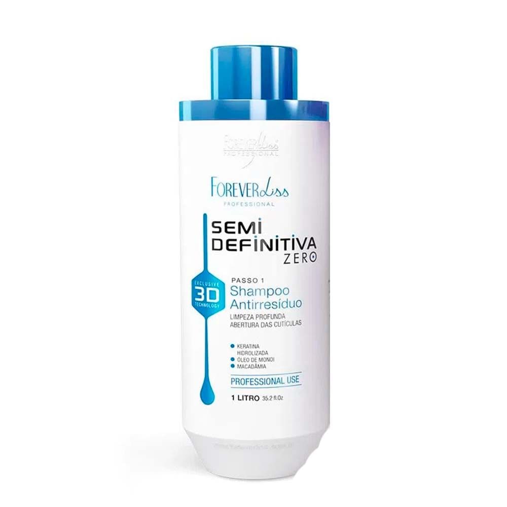 Shampoo Anti-residuos 3D Forever Liss 1L