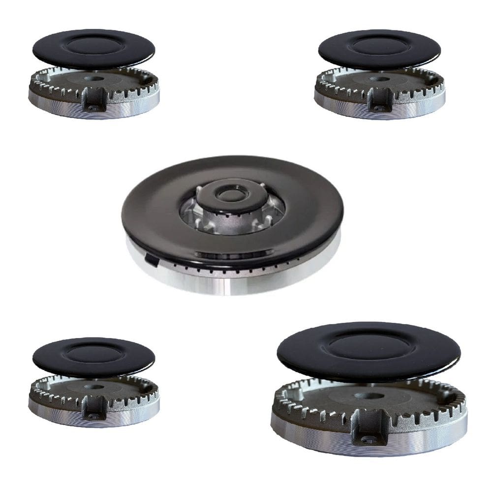 Kit Queimador + Espalhador Para Cooktop Atlas Agile 5 Bocas
