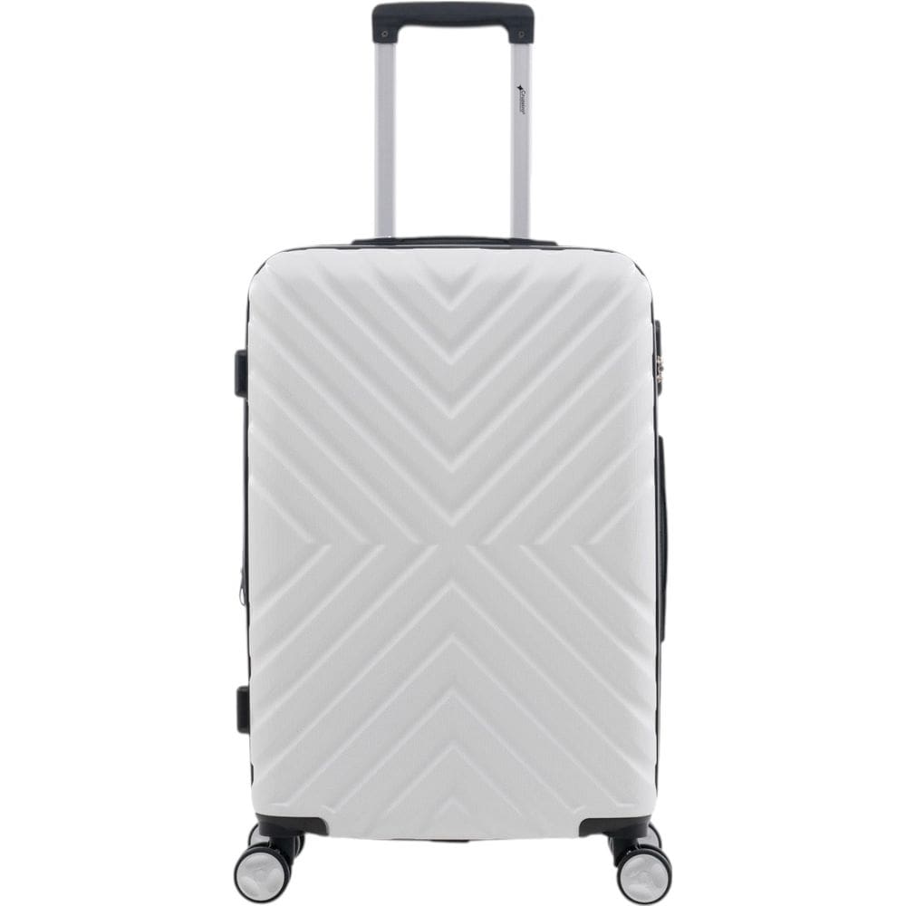 Mala de Viagem Porte Médio Rodas 360° ABS Resistente Cadeado com Segredo Zíper Expansivo Cruzeiro 3004-M24