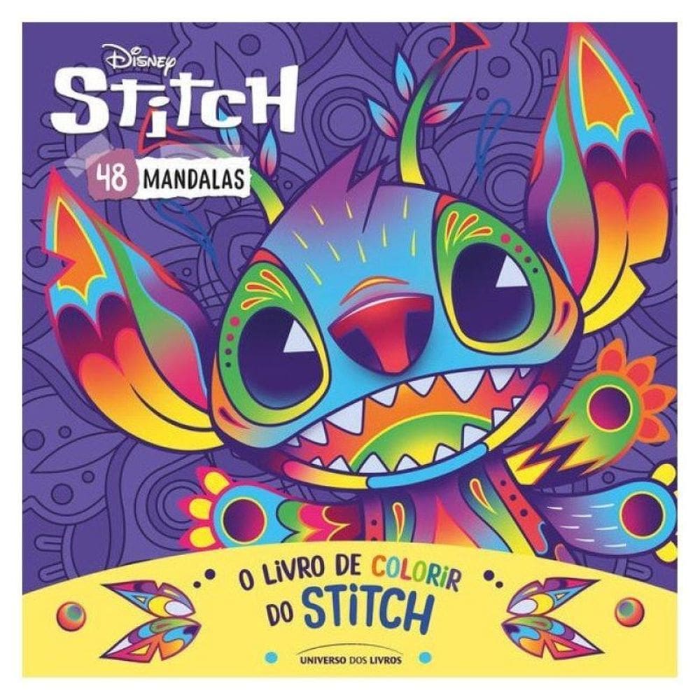 O Livro De Colorir Do Stitch