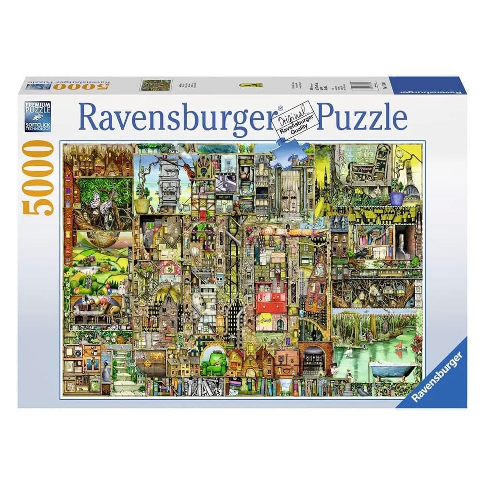 Puzzle 5000 peças Torre Bizarra - Importado - Ravensburger