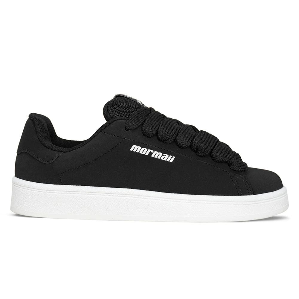 Tênis Mormaii Urban Blake Black White Unissex | Preto Branco