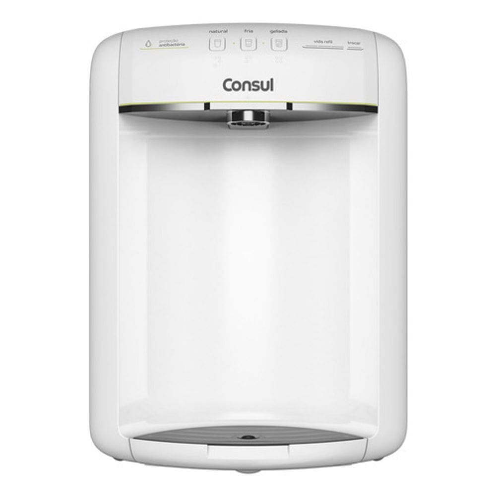 Bebedouro De Agua Gelada Compressor Touch 127v Branco Consul