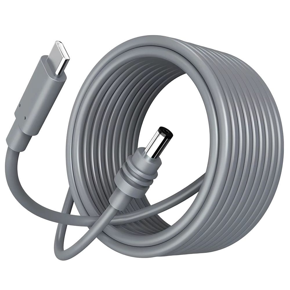 Cabo USB-C DC para Starlink Mini 5.5x2.1 Vedação 100W 1M