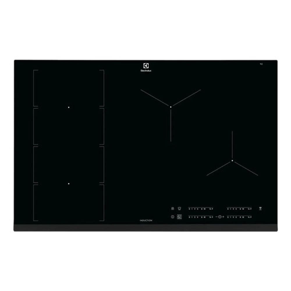 Cooktop Inducao 4 Bocas Vidro Preto 220v 78x52cm Electrolux