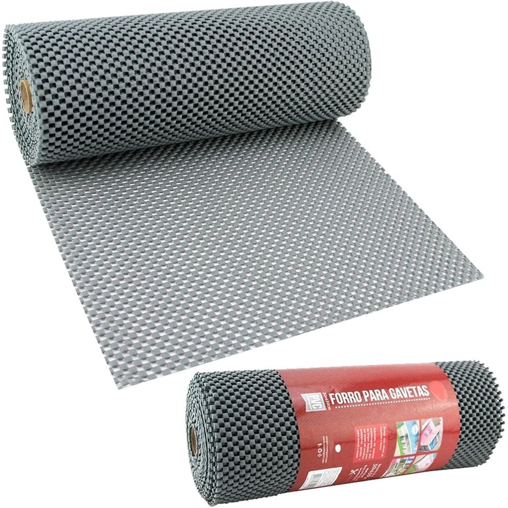 Forro Para Gavetas Armário Cozinha Rolo 30cm x 460cm Antiderrapante
