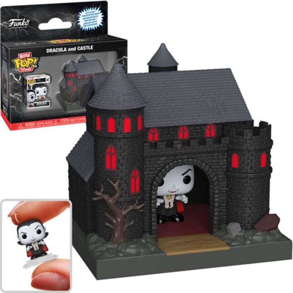 Funko Bitty Pop Monsters Towns Dracula And Castle 88814