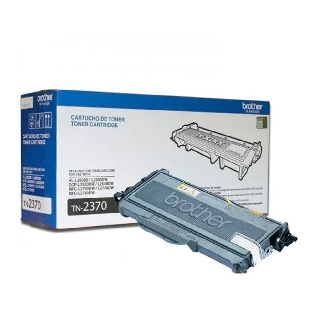 Toner autêntico Preto Brother Tn2370 / Tn-2370 Para Laserjet Series